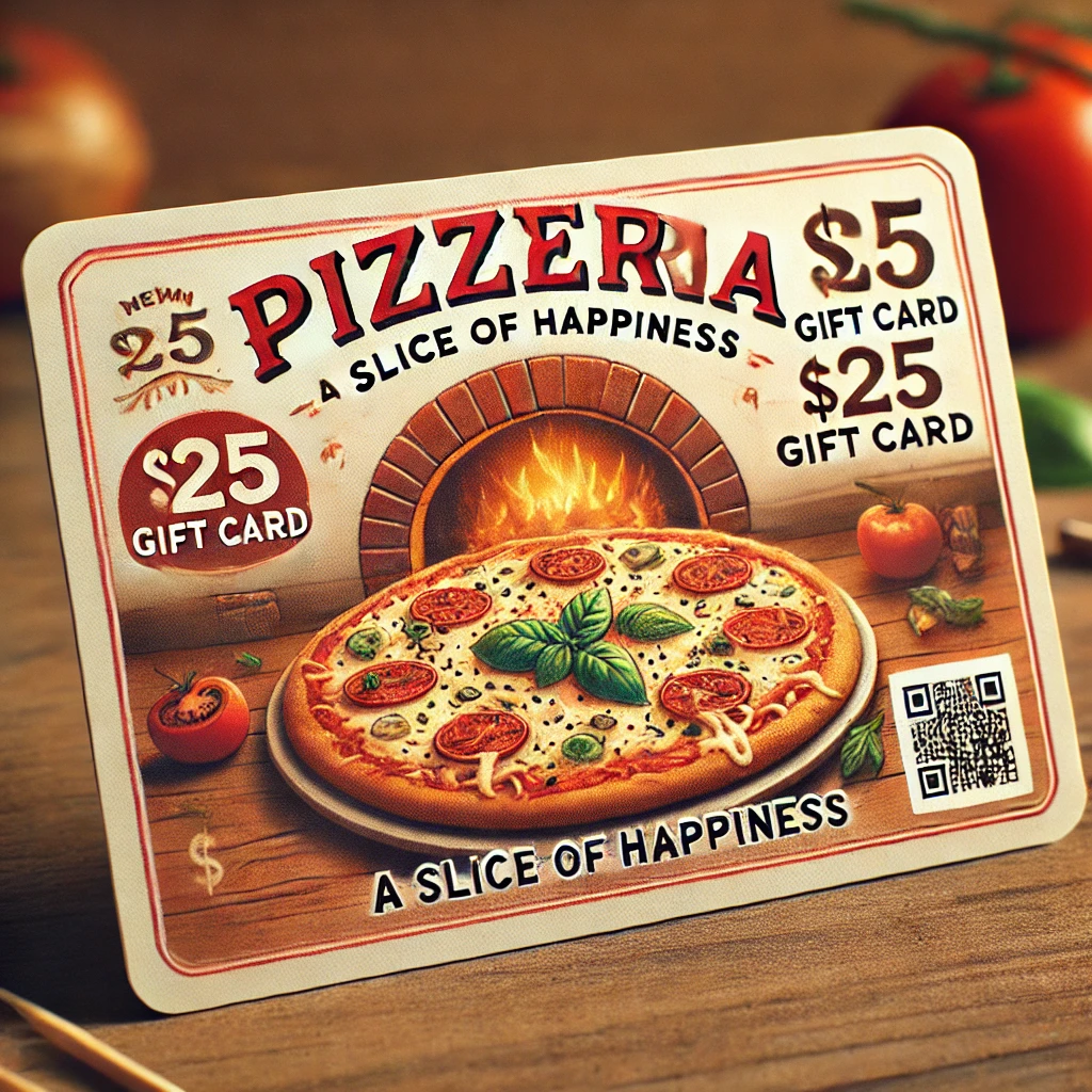 pizza gift card